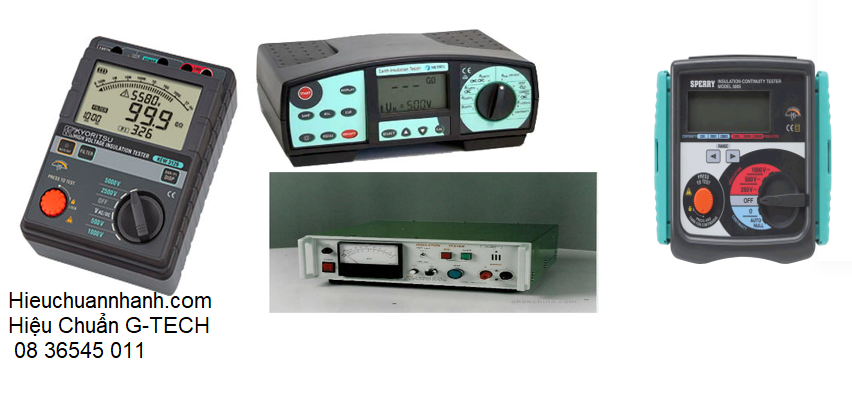 Hiệu chuẩn đồng hồ đo điện trở cách điện/ Insulation Tester