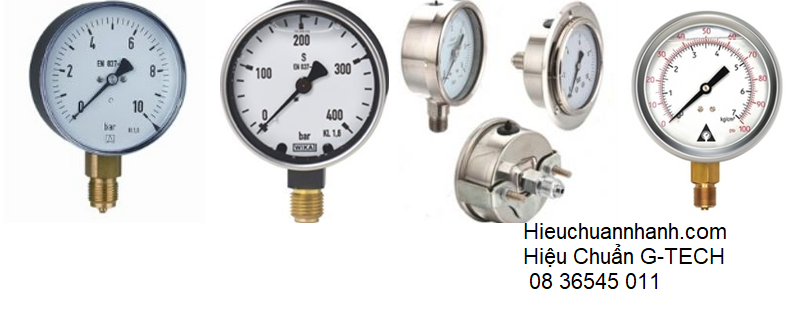 Hiệu chuẩn đồng hồ áp suất lắp cố định- Dịch vụ hiệu chuẩn nhanh G-TECH