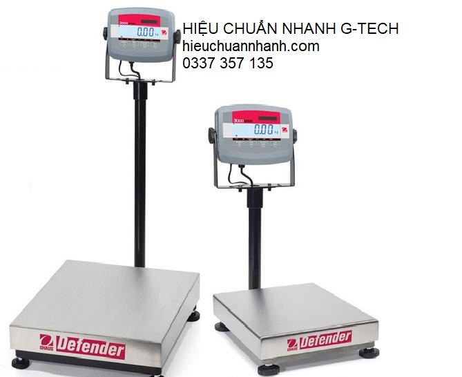 Hiệu chuẩn cân điện tử/Electronic Balance OHAUS T31P- DV Hiệu chuẩn Nhanh G-TECH