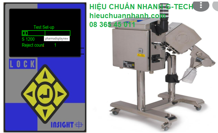 Hiệu chuẩn máy dò kim ngành thực phẩm hãng INSIGHT/ INSIGHT Metal detector