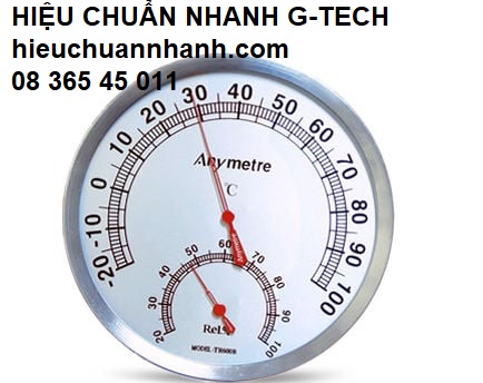 Hiệu chuẩn nhiệt ẩm kế treo tường ANYMETRE TH600B/ Thermo-Hygrometer