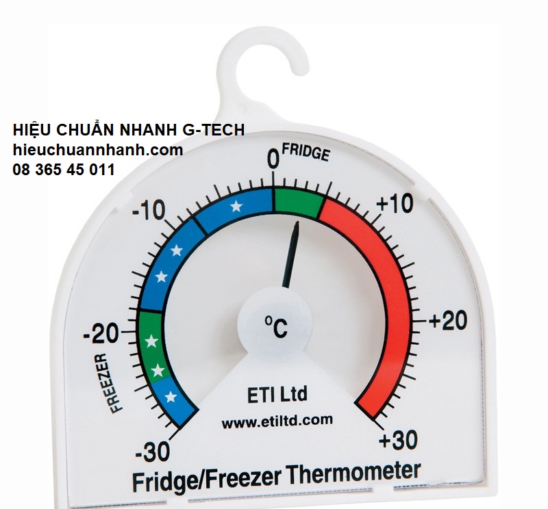 Hiệu chuẩn nhiệt kế tủ lạnh/ Fridge Freezer Thermometer E.T.I