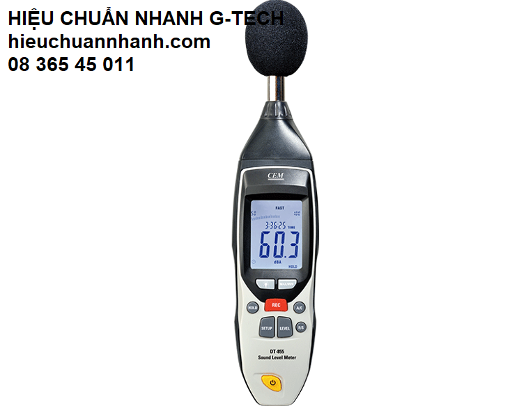 Hiệu chuẩn thiết bị đo độ ồn, âm thanh/ Sound Level Meter HÃNG CEM