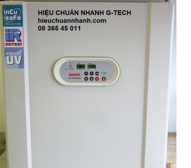 Hiệu chuẩn tủ ấm CO2 SANYO MCO-20AIC/ Incubator