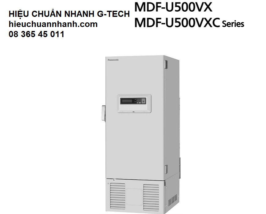 Hiệu chuẩn tủ đông sâu PANASONIC MDF-U500VX-PB/ Ultra-Low Temperature Freezer