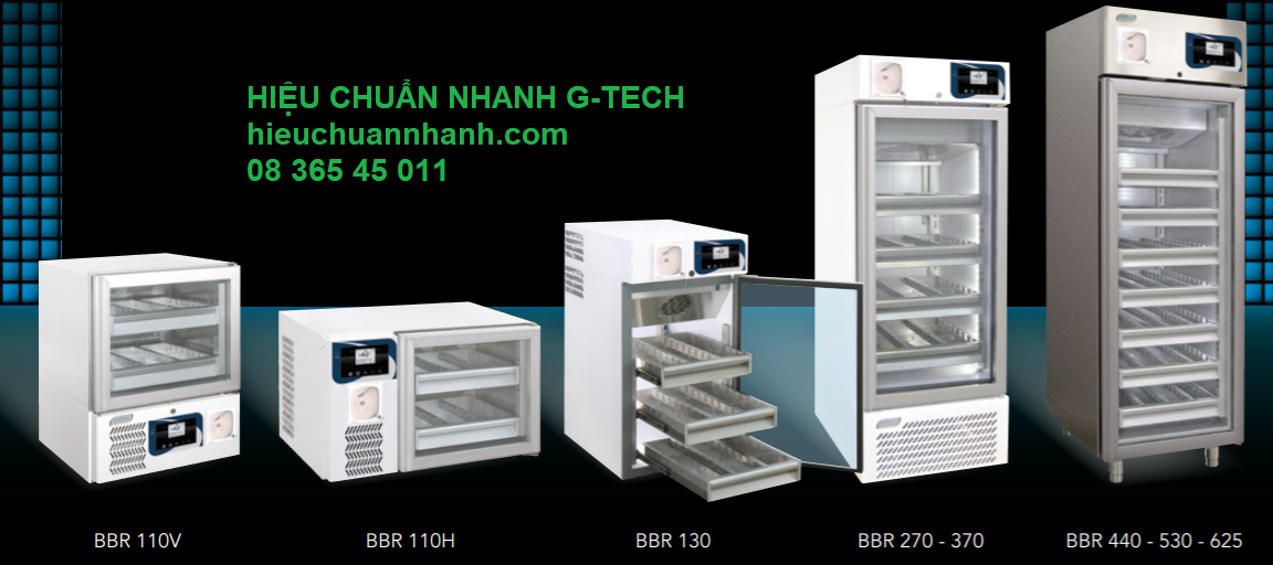 Hiệu chuẩn tủ lạnh, tủ đông sâu, tủ mát hãng EVERMED LDF370W/ Medical Refrigeration