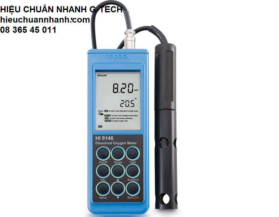 Hiệu chuẩn máy đo Oxy Hòa Tan ( DO)