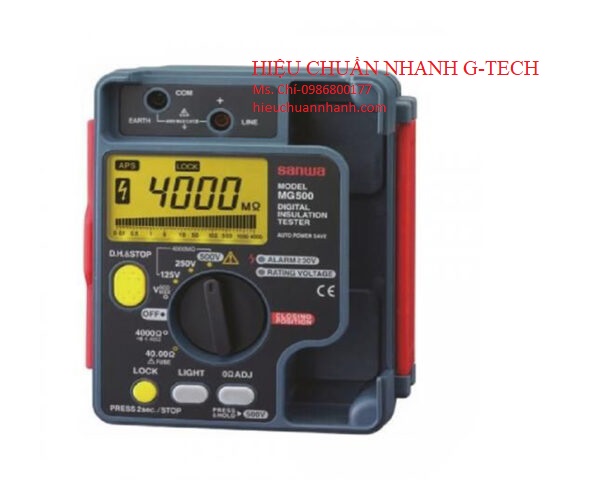 Hiệu chuẩn máy đo điện trở m-ohm AC TSURUGA 356E (300mΩ).Hiệu chuẩn nhanh G-tech