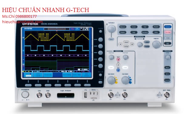  Hiệu chuẩn máy hiện sóng số UNI-T UPO3152E (150MHz,2Kênh,2.5GS/s).Hiệu chuẩn nhanh G-tech
