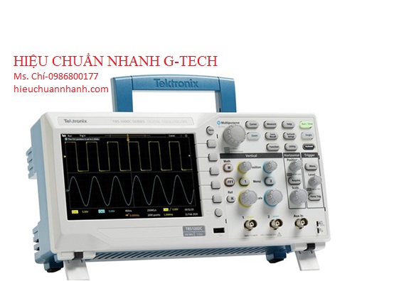 Hiệu chuẩn máy hiện sóng số TEKTRONIX TBS1102C (100 MHz, 2 kênh).Hiệu chuẩn nhanh G-tech  Hiệu chuẩn máy hiện sóng số TEKTRONIX TBS1102C (100 MHz, 2 kênh).Hiệu chuẩn nhanh G-tech