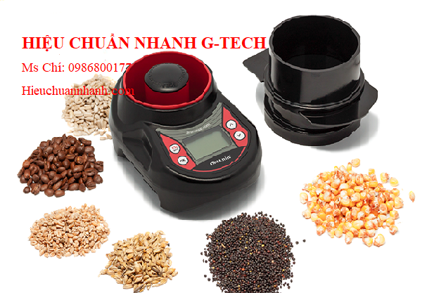 Hiệu chuẩn máy đo độ ẩm nông sản đa năng DRAMINSKI GMM mini (Đo 33 loại hạt).Hiệu chuẩn nhanh G-tech