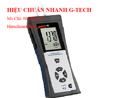  Hiệu chuẩn máy đo áp suất EBRO VAM 320 & AG 200 (1340-5351) (0-2000 mbar, ±0.4% rdg).Hiệu chuẩn nhanh G-tech