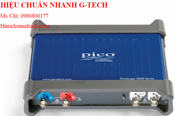 Hiệu chuẩn máy hiện sóng PC PICO PicoScope 3203D (50MHz, 2 kênh, 2.5Gs/s).Hiệu chuẩn nhanh G-tech