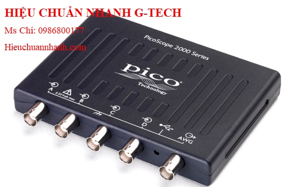  Hiệu chuẩn máy hiện sóng P PICO PicoScope 2405A (25Mhz, 4 kênh).Hiệu chuẩn nhanh G-tech