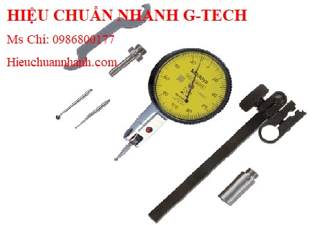 Hiệu chuẩn  đồng hồ so một vòng quay TECLOCK TM-98f (3.2mm/0.1mm; Lưng phẳng).Hiệu chuẩn nhanh G-tech
