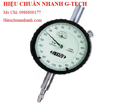 Hiệu chuẩn  đồng hồ so INSIZE 2882-08 (0.8mm/0.01mm).Hiệu chuẩn nhanh G-tech