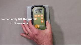 Hướng dẫn hiệu chuẩn đo độ ẩm vật liệu Orion Moisture Meter
