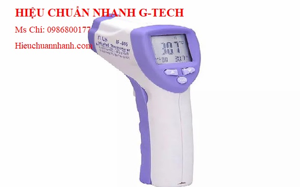 Hiệu chuẩn máy đo nhiệt độ cơ thể người FLUS IR-805B (32 ~ 42 ℃).Hiệu chuẩn nhanh G-tech