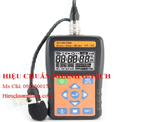 Hiệu chuẩn máy đo độ ồn Tenmars ST-130 (30~90dB,50~110dB,70~140dB).Hiệu chuẩn nhanh G-tech