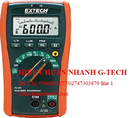 Hiệu chuẩn  đồng hồ vạn năng + NCV (True RMS) EXTECH EX365.Hiệu chuẩn nhanh G-tech Hiệu chuẩn  đồng hồ vạn năng + NCV (True RMS) EXTECH EX365.Hiệu chuẩn nhanh G-tech