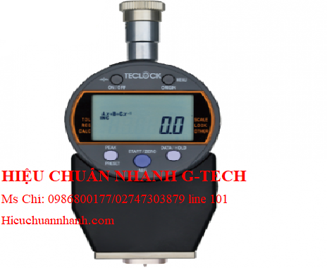 Hiệu chuẩn đồng hồ đo độ cứng điện tử TECLOCK GSD-743K.Hiệu chuẩn nhanh G-tech