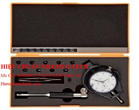 Hiệu chuẩn đồng hồ đo lỗ nhỏ MITUTOYO 511-211 (6-10mm/ 0.01mm, bao gồm đồng hồ so).Hiệu chuẩn nhanh G-tech