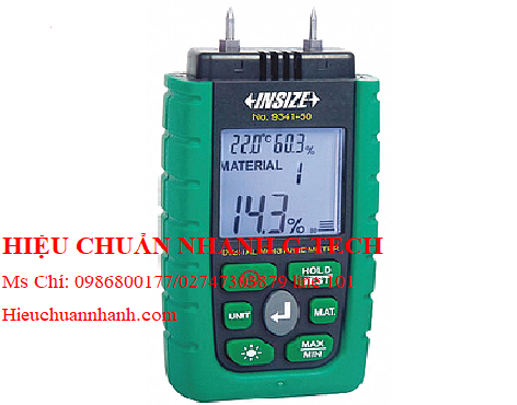 Hiệu chuẩn máy đo độ ẩm đa năng INSIZE 9341-50 (0~60%;-10~50°C/14~122°F'; 0~100%RH).Hiệu chuẩn nhanh G-tech