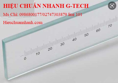 Hiệu chuẩn thước thủy tinh độ chính xác cao HongCheng HBL01-1000 (1030mm).Hiệu chuẩn G-tech