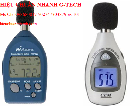 Mua bán máy đo độ ồn EXTECH 407780A (30 -130 dB) kèm hiệu chuẩn.Hiệu chuẩn G-tech