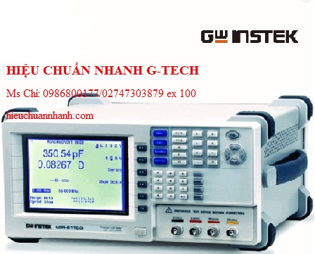 Phân Phối Máy Đo LCR Độ Chính Xác Cao, Model: LCR-8110G (10MHz) Kèm Hiệu Chuẩn