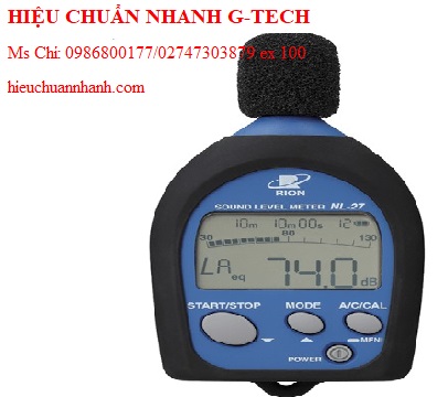 Phân Phối Máy Đo Độ Ồn, Model: NL-27 Kèm Hiệu Chuẩn Phân Phối Máy Đo Độ Ồn, Model: NL-27 Kèm Hiệu Chuẩn