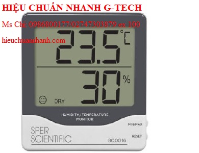 Hiệu chuẩn máy đo nhiệt độ, độ ẩm EXTECH 445703.Hiệu chuẩn nhanh G-tech