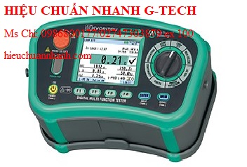 Hiệu chuẩn thiết bị đo điện đa năng KYORITSU KEW 6516 (2000Ω/1000V). Hiệu chuẩn nhanh G-tech