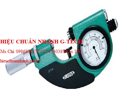  Hiệu chuẩn panme đồng hồ INSIZE 3334-50 (25-50mm; 0.001mm; 0.001mm). Hiệu chuẩn nhanh G-tech