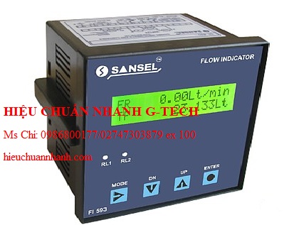 Hiệu chuẩn đồng hồ đo lưu lượng Sansel FI 593 (±0.1%FS tại 25ºC). Hiệu chuẩn nhanh G-tech