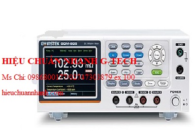  Hiệu chuẩn đồng hồ đo điện trở nhỏ GW INSTEK GOM-804 (with OPT.01 GPIB ). Hiệu chuẩn nhanh G-tech