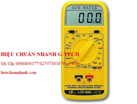 Hiệu chuẩn đồng hồ đo LCR LUTRON LCR9083. Hiệu chuẩn nhanh G-tech