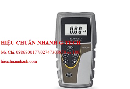 Hiệu chuẩn máy đo độ dẫn điện Ecoscan Con 6+ TQCSheen HI0040 (~1999μS/cm; 0.05%; ±1%). Hiệu chuẩn nhanh G-tech