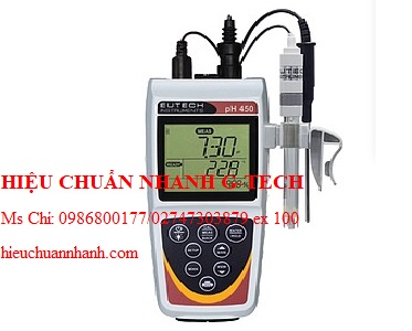  Hiệu chuẩn bộ kit đo pH cầm tay chống nước Eutech ECPHWP45002K ( -2.00 ~ 16.00 pH). Hiệu chuẩn nhanh G-tech