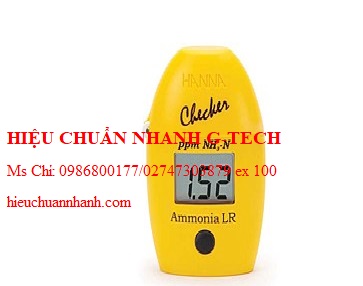 Hiệu chuẩn máy đo Ammonia HANNA HI 700 ( 0.00 đến 3.00 ppm NH3-N) HANNA Hi700. Hiệu chuẩn nhanh G-tech