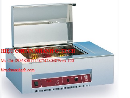  Hiệu chuẩn bếp cách thủy có sàng lắc GFL 1070 (giữ mẫu, đến 99.9 °C). Hiệu chuẩn nhanh G-tech