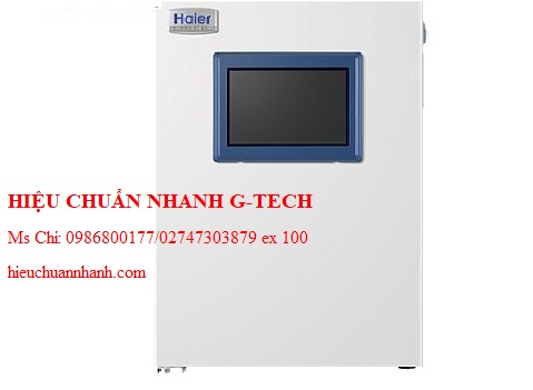  Hiệu chuẩn tủ lạnh bảo quản dược phẩm sử dụng TEC Haier HYC-51BF-CE (220~240V/50Hz/60Hz; 0.8A). Hiệu chuẩn nhanh G-tech