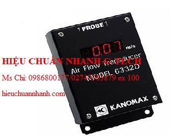Hiệu chuẩn  máy đo nhiệt đọ, tốc độ gió KANOMAX 6332D. Hiệu chuẩn nhanh G-tech
