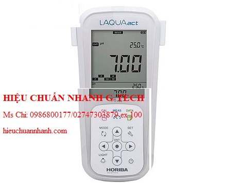 Hiệu chuẩn máy đo pH / thế ôxy hóa-khử (ORP) / ion cầm tay HORIBA PH130 (-2.00〜16.00 pH;±0.01 pH). Hiệu chuẩn nhanh G-tech