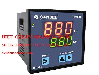  Hiệu chuẩn đồng hồ bấm giờ hiển thị kép Sansel DT 271 (±0.05%FS). Hiệu chuẩn nhanh G-tech