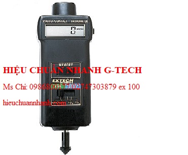 Hiệu chuẩn  EXTECH 461895 Combination Photo/Contact Tachometers. Hiệu chuẩn nhanh G-tech