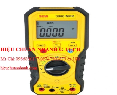 Hiệu chuẩn đồng hồ chỉ thị pha, điện áp SEW 885 PR (75~600Vac). Hiệu chuẩn nhanh G-tech