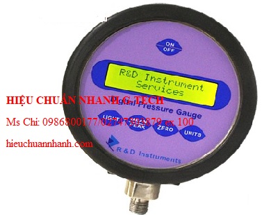 Hiệu chuẩn đồng hồ đo áp suất hiển thị số R&D Instrument DPG - 40 (0~40 bar; 0.1%). Hiệu chuẩn nhanh G-tech
