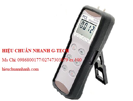 Hiệu chuẩn thiết bị đo áp suất, áp suất chêch lệch PCE P30 (±2000 mbar). Hiệu chuẩn nhanh G-tech