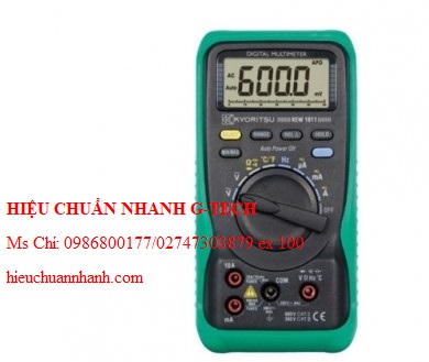 Hiệu chuẩn đồng hồ vạn năng Kyoritsu 1011. Hiệu chuẩn nhanh G-tech Hiệu chuẩn đồng hồ vạn năng Kyoritsu 1011. Hiệu chuẩn nhanh G-tech